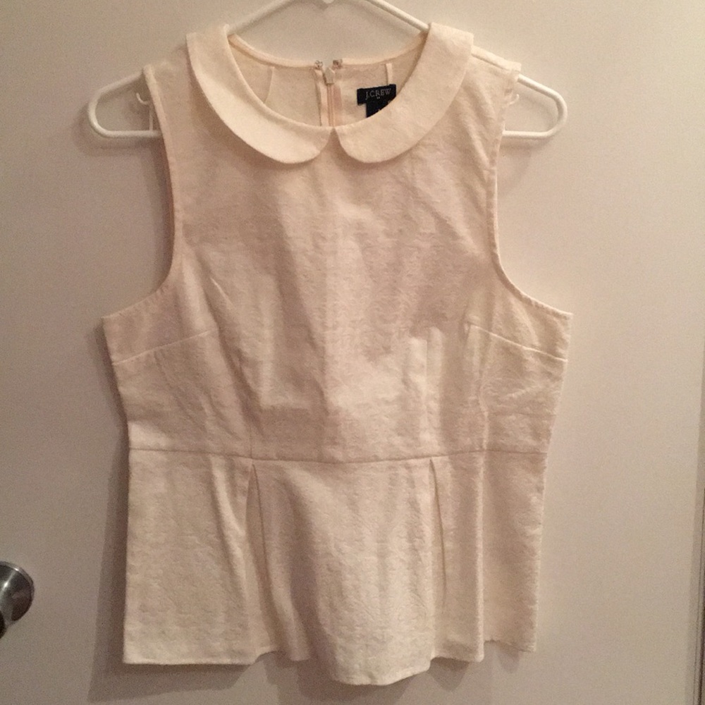 J. Crew peplum top